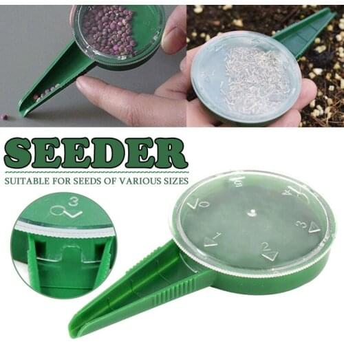 5 File Adjustable Seed Sower Easy To Separate Different Seeds Handheld Garden Plant Flower Seeder Seeding Dispenser