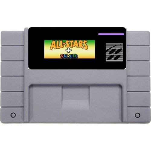 Save File 16bit 46pin Super Game Card - Super all stars + Super world