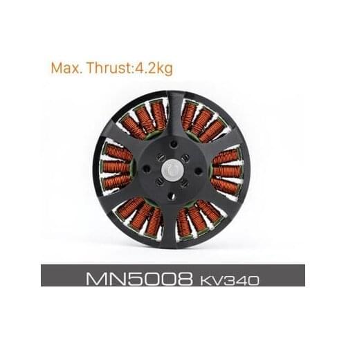 T-motor MN5008 KV170 KV340 KV400 Brushless Motor Antigravity light & efficient 6-12S 4.2KG Max Trust P17x5.8 / P18x6.1" PROP