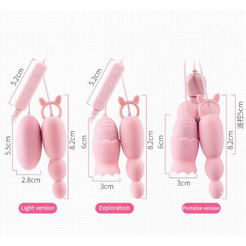 20 Frequency Tongue Licking Vibrating Egg Vaginal Ball Anal Plug Licking labia G-spot Stimulate Female Sex Toys for Masturbation