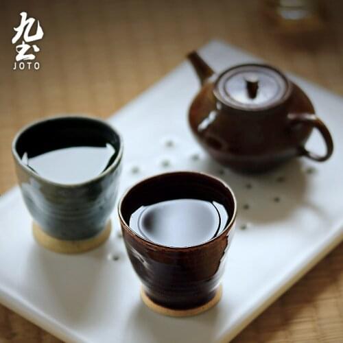Japanese Tea Cups Set Royal Teacup Ceramic Bone China Coffee Tea Cup High Quality Luxury Tampa De Silicone Home Drinkware AB50CB
