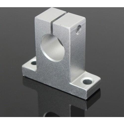 1Pcs SK16 16mm Linear Rail Shaft Support CNC parts Bearings Shaft Guide Support Bracket 48x16x44mm Industry Assistance