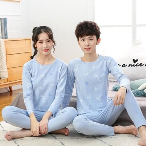 2PC/Set Pajamas for Mother Daughter Matching Clothes Toddler Girls Fleece Sleepwear Autumn Teenager Boy Cartoon Printed Homewear