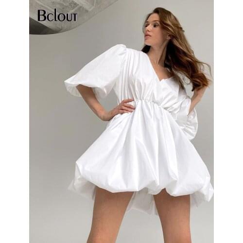 Bclout Summer Short Sleeve Dresses