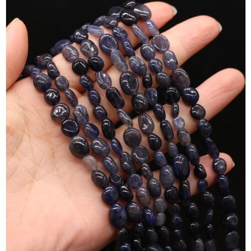 Hot Selling Natural Stone Irregular Iolite Loose Beads For DIY Jewelry Making Necklace Bracelet Earrings Accessory