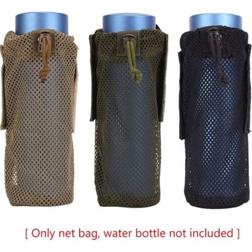 Water Bottle Holder,Foldable Lightweight Bottle Pouch,Molle Hydration Flask Holster Carrier,Outdoor Sport Camping