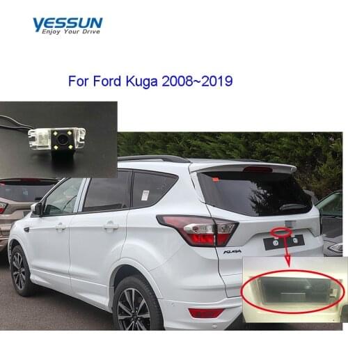 Yessun Rear View Camera For Ford Kuga/Escape 2008~2019 backup parking systemlicense plate Camera or Bracket