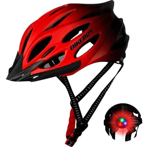 Lightweight Road Bike Helmet New Style Men Women Bicycle Helmet Cycling Ultralight Durable Helmets With 4 Light Clips 56-62cm