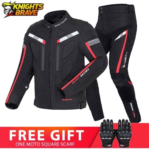 Winter Motorcycle Jacket Cold-proof Waterproof Moto Motocross Jacket Motorbike Riding Clothing Men Chaqueta Moto Protective Gear