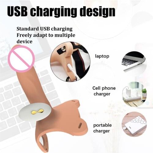 Mans Pants Silicone Extender Dildo Enlager Strapon on Dildo Harness for Men Holllow Sex Toy Adult Products Penis Enlargement