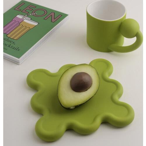 New Korean Ins Wind Mug Creative Planet Cup Ceramic Cup Thickening Suit Water Cup Couple Coffee Milk Cup Waterbottle