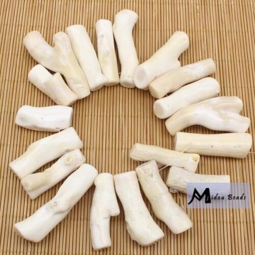 Wholesale ! 11x30-55mm Natural White Coral Freeform Loose Beads 8" ,we provide mixed wholesale for all items