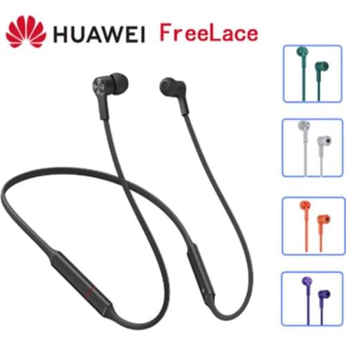 Original Huawei FreeLace Sport Earphone BT5.0 HiPair Fast Charging IP55 Waterproof Smart Magnetic Earphone，Wireless Headphones