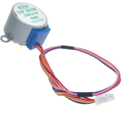 5V 28BYJ-48 Stepper Motor DC PIC MCU 4 Phase Valve Reduction Gear Ratio DIY Robot Tank Car Chassis Rc Toy Kit Accessor Part