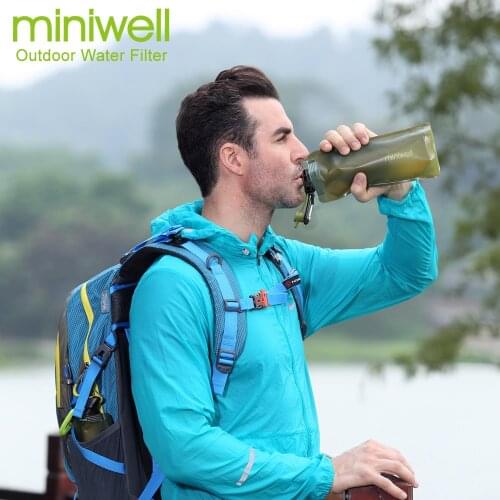 Miniwell Outdoor emergency preparedness water filtration system for survival tools