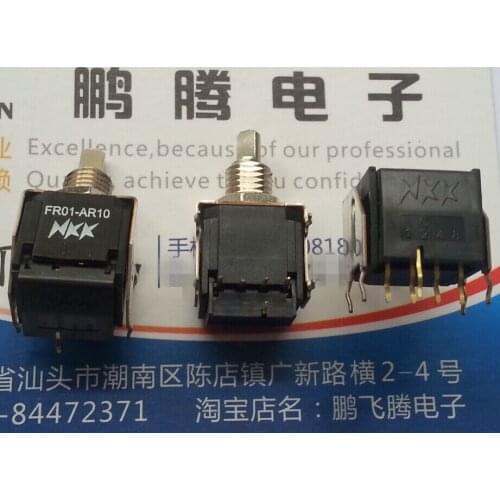 1PCS Japan NKK FR01-AR10HB-ST 360-degree rotary dial coding switch band gear switch