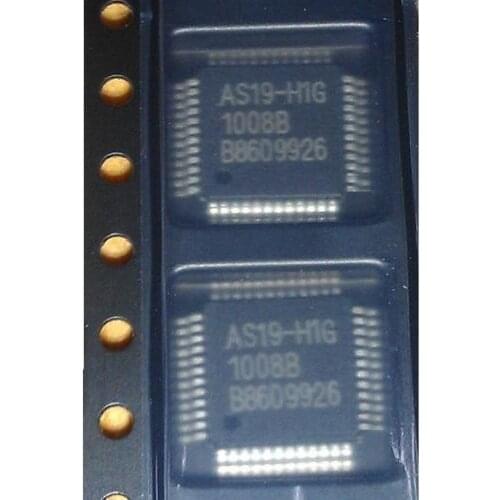 2 PCS AS19-H1G AS19 E-CMOS LCD POWER SUPPLIES FOR REPAIR QFP48 IC