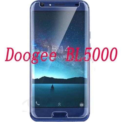 2PCS Tempered Glass 9H Explosion-proof Protective Film Screen Protector mobile phone for Doogee BL5000 5.5"
