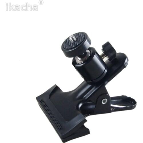 2 in 1 Head Backdrop Clamps Strong Metal Cilp Tools Lamp Holder Studio for Photo