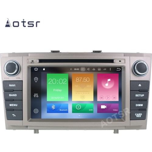 Aotsr 2 Din Android 10 Car Multimedia DVD Player For Toyota Avensis T27 2009 - 2015 GPS Navigation Stereo Radio Auto Head Unit