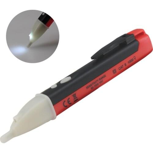 Electric indicator 90-1000V Socket Wall AC Power Outlet Voltage Detector Sensor Tester Pen LED light