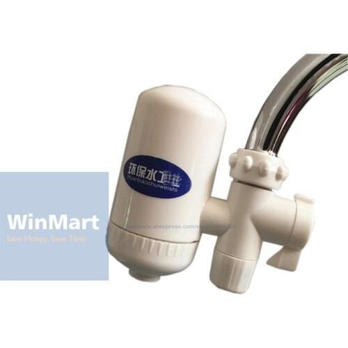 1PC Wholesales Promotion Kitchen tap Fauce Water purifier household water filter With Ceramic core filter