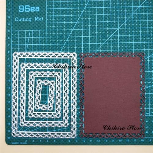 Square metal die cutting dies Stamps and dies for card making Stencils For DIY Scrapbook paper Album Embossing Die Cuts