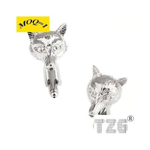 Fox Cufflink Cuff Link 1 Pair Free Shipping Promotion