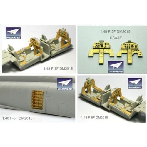 Dream model DM2015 1/48 F-5F TIGER II Etching piece modification for AFV