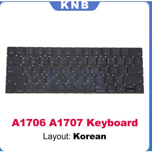 New A1706 A1707 Korean Keyboard For Macbook Pro Retina 13 "15" Replacement 2016 2017 year