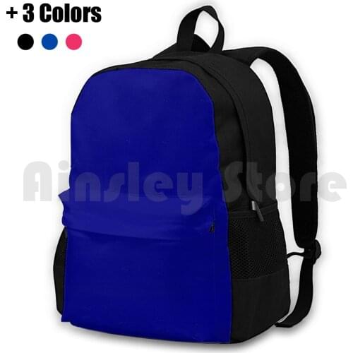 Plain Solid Dark Blue-100 Blue Shades On Ozcushions On All Products Outdoor Hiking Backpack Waterproof Camping Travel Dark Blue