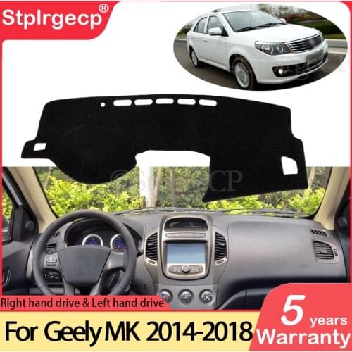 For Geely MK LG 2014~2018 EC6 Anti-Slip Mat Dashboard Cover Pad Sunshade Dashmat Accessories Englon Jinying 2014 2015 2016 2017
