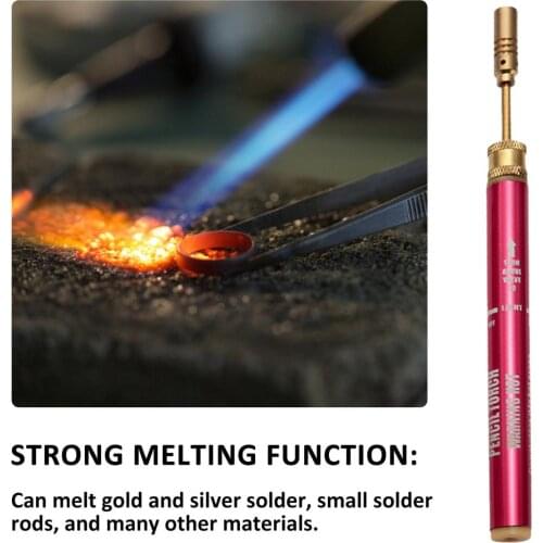 Gas Welding Pen Portable Blow Torch Soldering Tool Mini Soldering Gun Iron Cordless Soldering Pen Burner Tool BBQ Accessories
