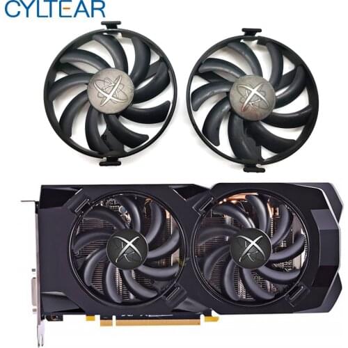 New 94mm fdc10h12s9-c cooling fan replacement XFX amd radon R7 370 RX 470 480 570 580 RX 460 RX 460