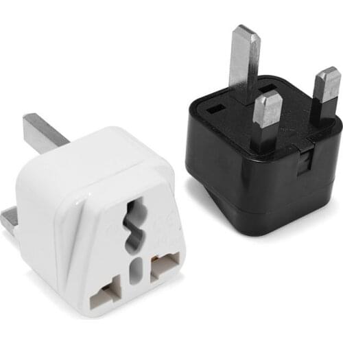 UK British Travel Adapter Universal Swiss Brazil US AU EU to UK Plug Adapter AC Power Charger Socket Outlet High Quality
