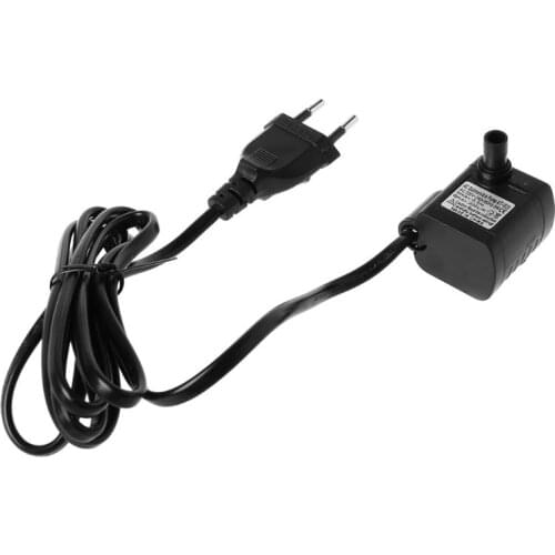 Water Submersible Pump Aquarium Fountain Air Fish Pond Tank EU Plug AC 220V 3W Drop Ship