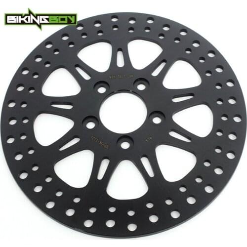 BIKINGBOY Rear Brake Disc Rotor Disk FLHR Road King FLHRC FLHRXS FLHTC Electra Glide Classic FLHTCU 11 12 13 14 15 16 17 18 19