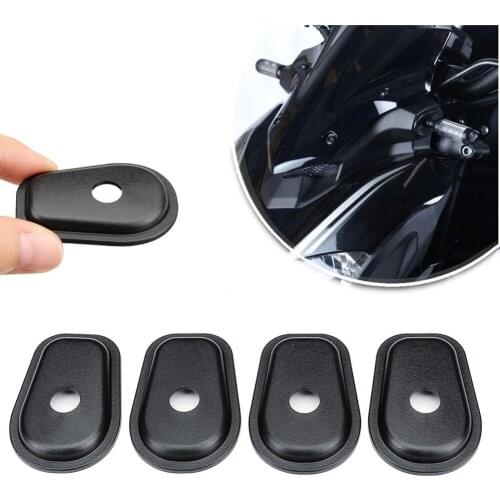4PCS Motocross Modified Turn Signal Lamps Adapter Spacers for Kawasaki Z250 Z300 Z650 Z750 Z800 Z900 Z