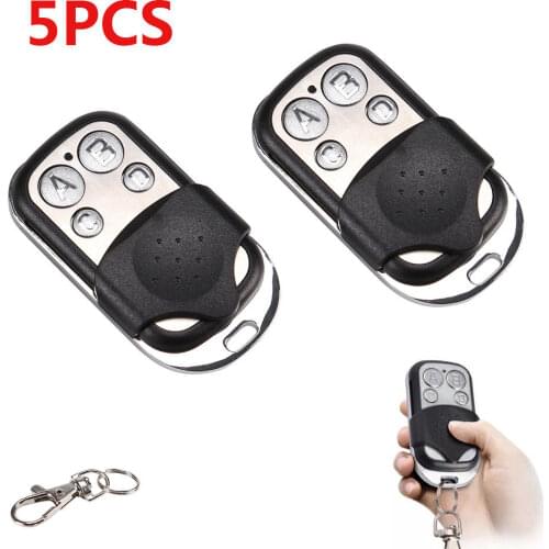 5 x Garage Door Remote Control Key Fob Gate 433mhz Wireless Duplicator