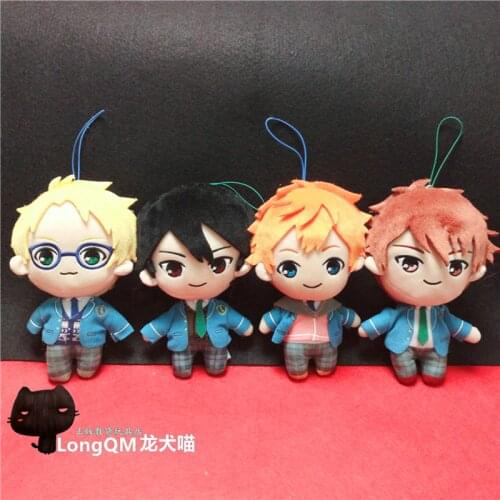 Ensemble Stars! Plush Doll Stuffed toy set mika ritsu mao yuzuru Sakuma Rei plush toy doll doll