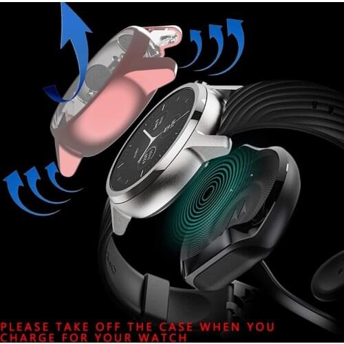 Case Compatible with -Motorola Moto 360 3rd Gen Watch Ultra Thin TPU Plated Screen Protector, Shockproof Bumper Shell