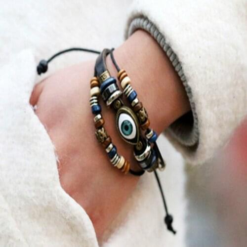 CIBOCIBO Bohemia Bracelet Men 2021 Vintage Classic Beaded Bracelet Men Braided Fashion Luxury Gifts For Men Pulseras Mujer Moda