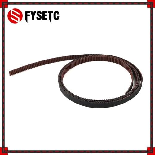 GATES-LL-2GT- 6RF 3D Printer Belt Open Fiberglass Rubber GT2 Timing Belt 2GT-6 Width 6mm For Prusa i3 MK3 MK3S Ender-3 CR10 ANET