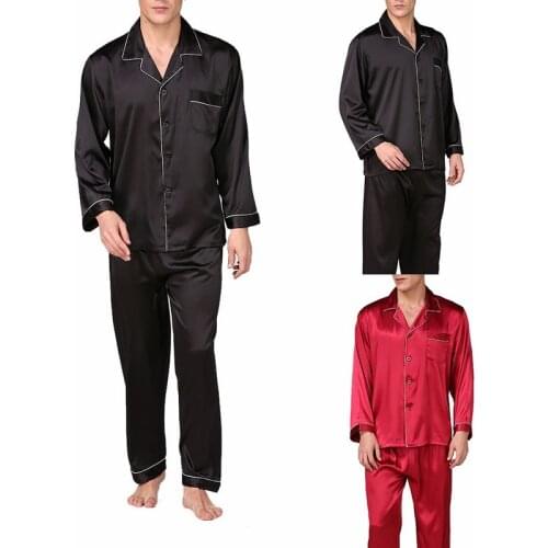 Jodimitty Mens Silk Pajamas