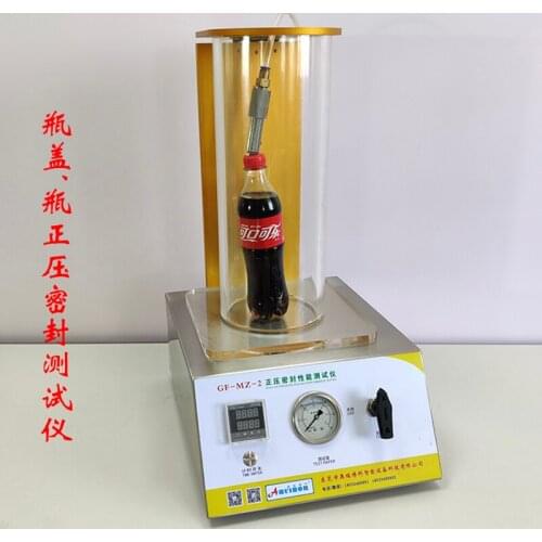 Oil bottle cap sealing beer bottle cap leak tester sealing performance tester sealing tester