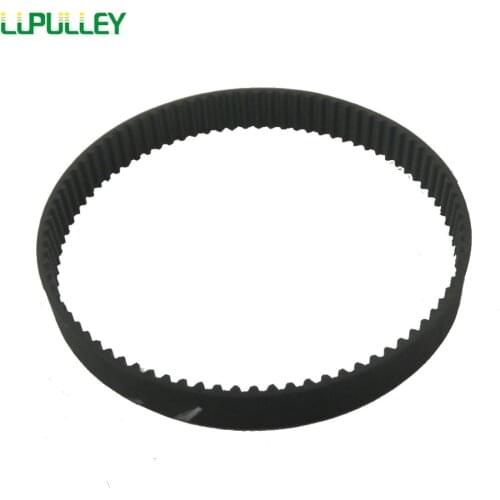 LUPULLEY S3M Rubber Timing Belt Black Transmission Belt Width 10/15mm S3M297/300/312/318/321/324/327/330/339/354/357 pitch 3mm