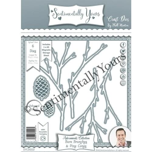 2021 New Arrival Presell Branches Stencil Metal Cutting Dies For Scrapbooking Practice Hands-on DIY Album Card Handmade Tools