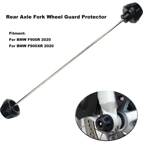 Motorcycle Rear Axle Fork Crash Sliders Wheel Protector Falling Protection For BMW F900R F900XR F 900 R F 900 XR 900R 900XR 2020
