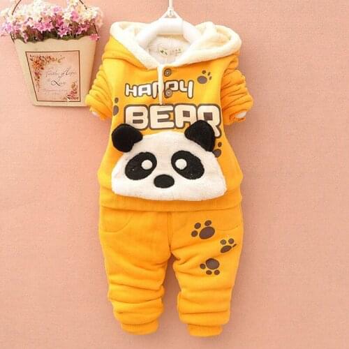 New Roupas Infantis Menina 2021 Winter Clothing Childrens And 2 Pieces Set Suits Keep Warm Pants Kids Clothesen Semble Fille