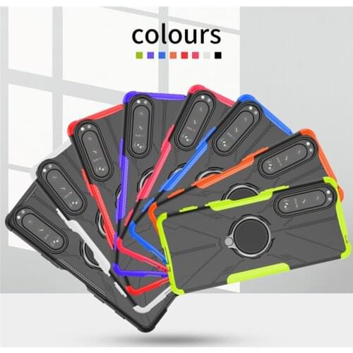 Shockproof Cover For Sony Xperia 5 III Case For Sony Xperia 10 III Cover Armor PC Protective Bumper For Sony Xperia 10 5 III